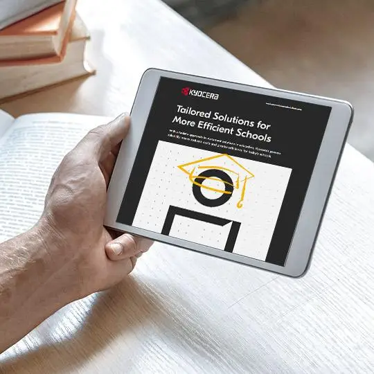 Kyocera, Industry Solutions, Education, Vertical Market, CopyLady