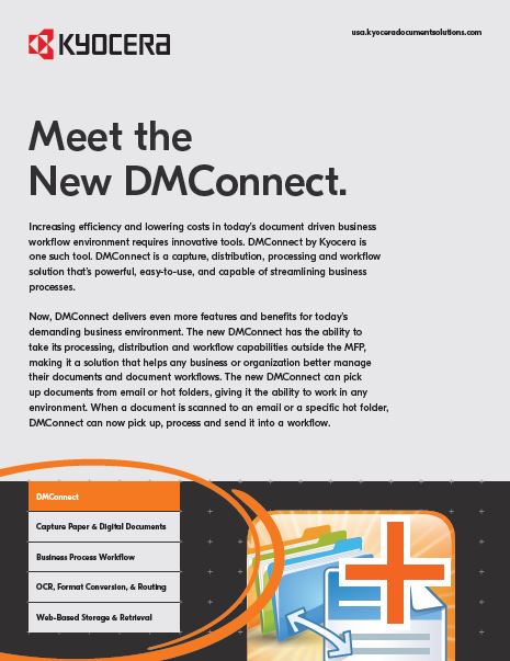 Kyocera, Software, Capture And Distribution, Dmconnect, CopyLady