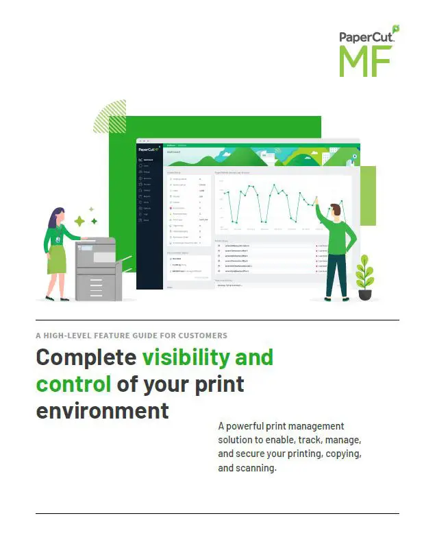 Kyocera, Software, Cost Control, Security, Papercut, MF, CopyLady