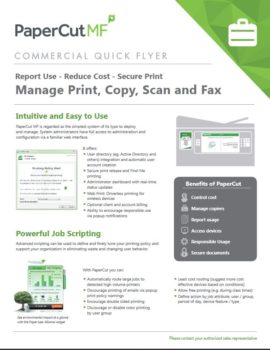 Papercut, Mf, Commercial, CopyLady