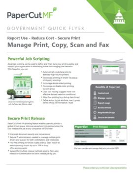 Government Flyer Cover, Papercut MF, CopyLady, Kyocera, KIP, Xerox, VOIP, Southwest, Florida, Fort Myers, Collier, Lee